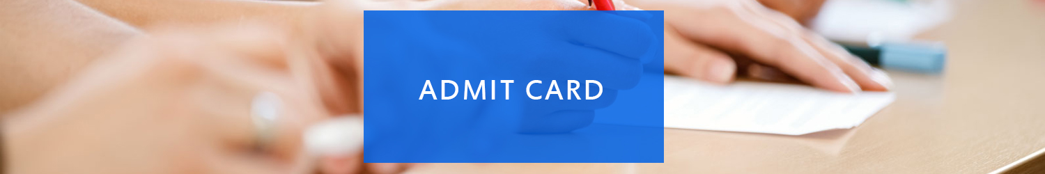 Admit card for METRE